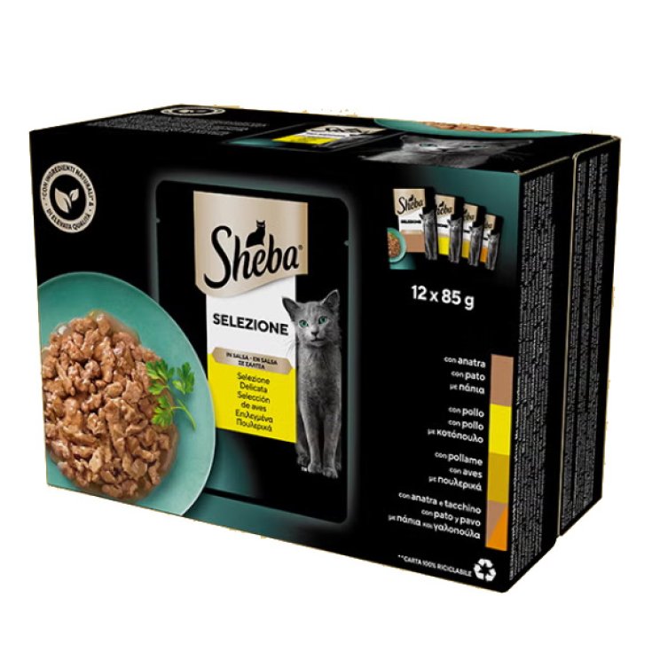 Selezione in Salsa Selezione Delicata Sheba&reg; 12x85g