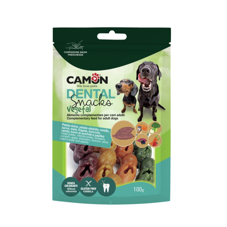 Dental Snacl Mix Veg Bells Camon 100g