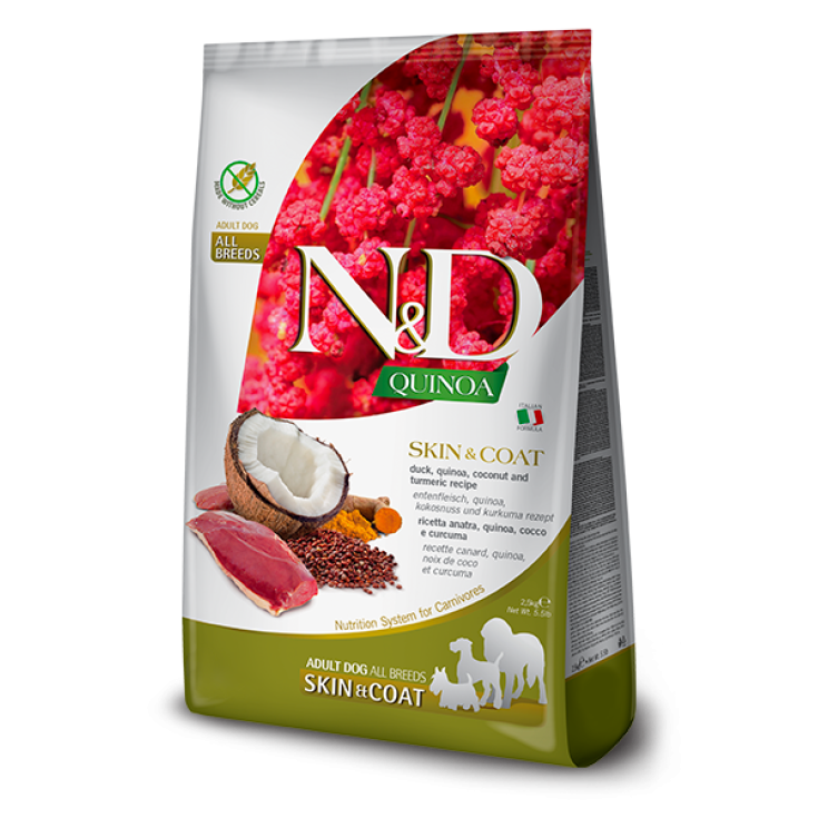 N&D Quinoa Canine Formula Skin&Coat Duck Farmina 7kg