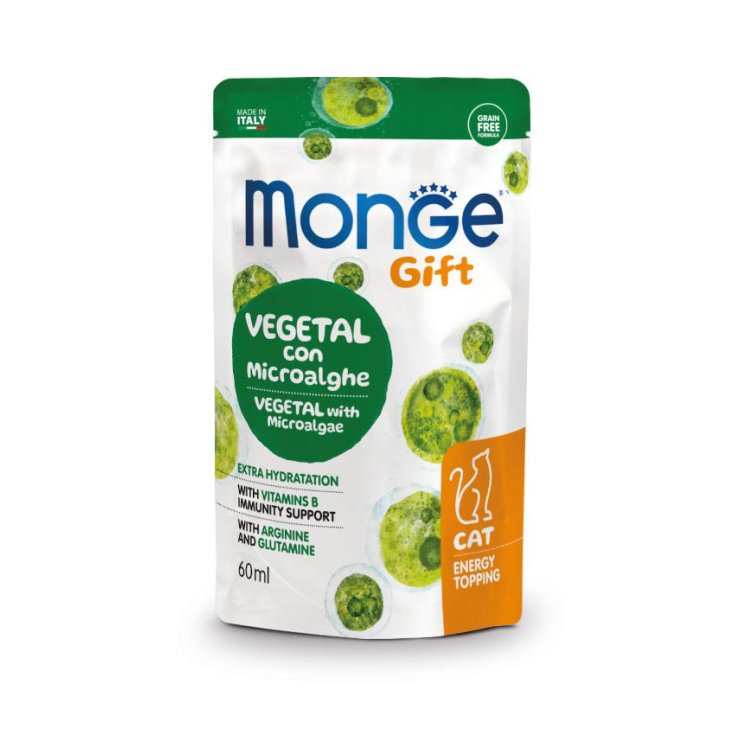 Energy Topping Vegetal Cat con Microalghe Monge&reg; Gift 60ml