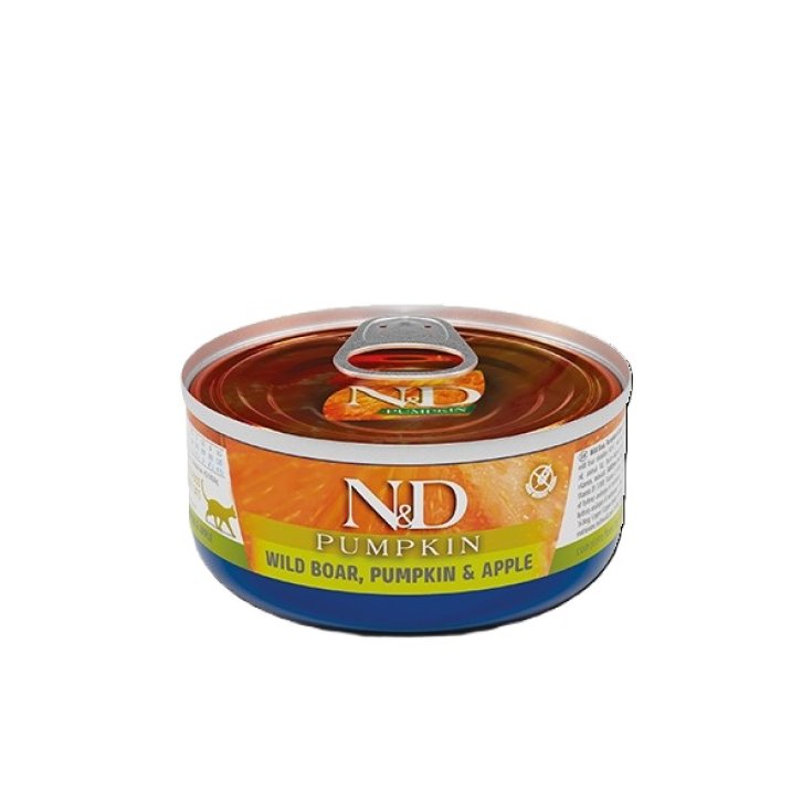 Wild Boar & Pumpkin & Apple N&D Cat 70g