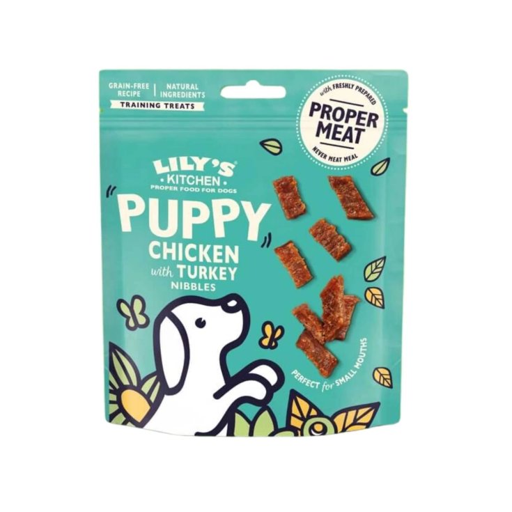 Puppy Nibbles Pollo & Tacchino Lily's Kitchen 70g