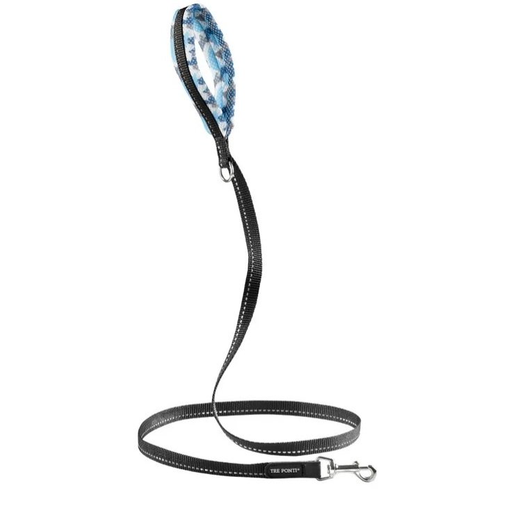Guinzaglio Rete Azzurro Camouflage 130cm Tre Ponti