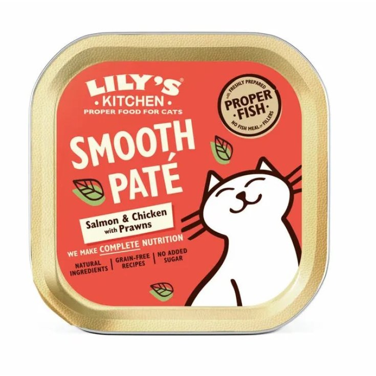 Smooth Pat&egrave; Salmone E Pollo Liy's Kitchen 85g
