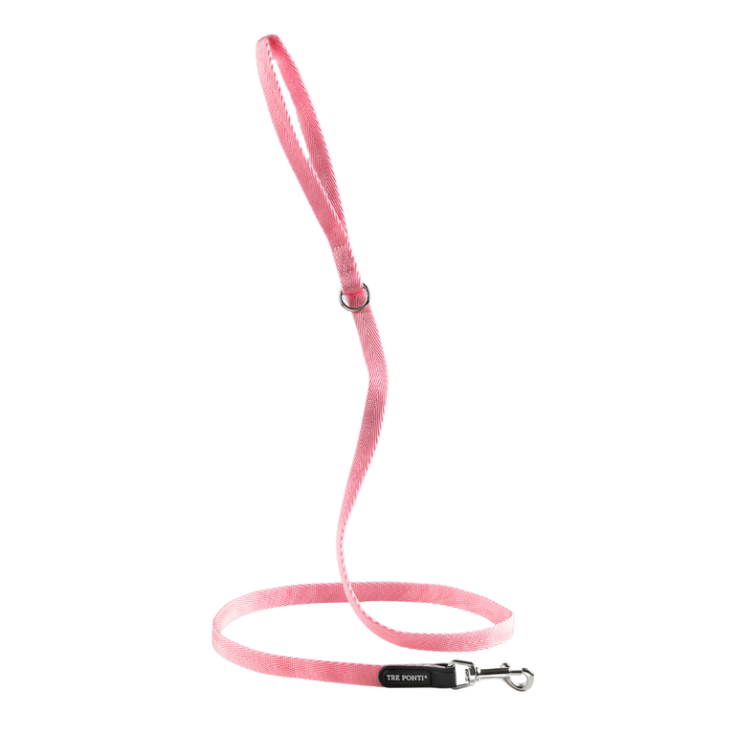 Guinzaglio Classico 130cm Rosa Tre Ponti 1 Pezzo