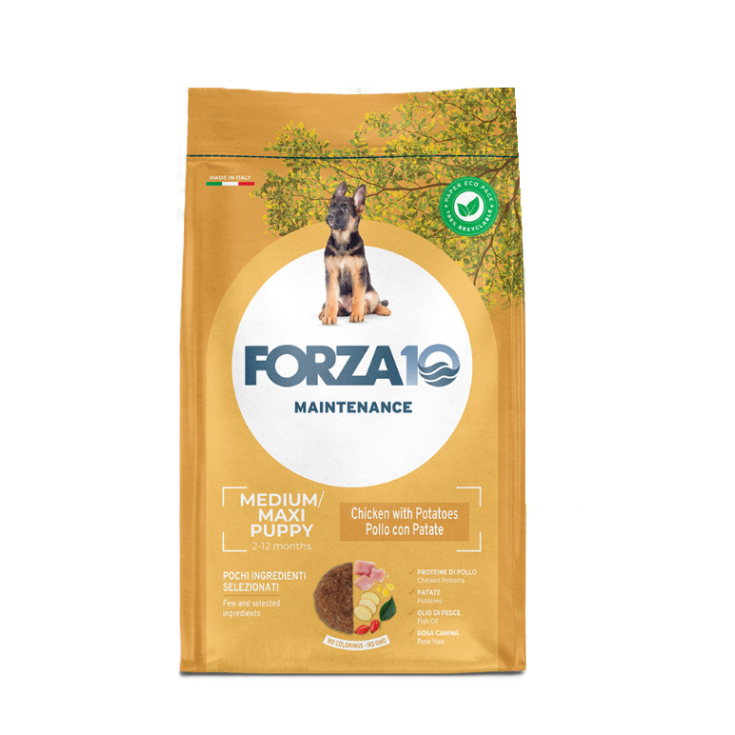 Crocchette Medium/Maxi Puppy Pollo con Patate FORZA10 12Kg