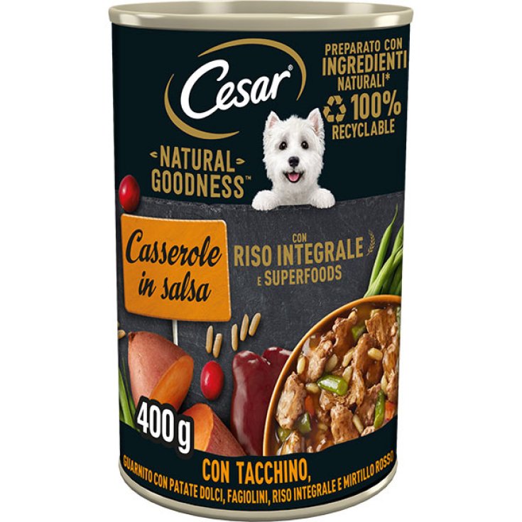 Natural Goodness Casserole in Salsa con Tacchino Cesar&reg; 400g