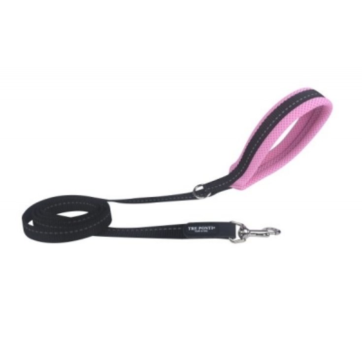 Giunzaglio Pastel Mesh Rosa 130cm Tre Ponti