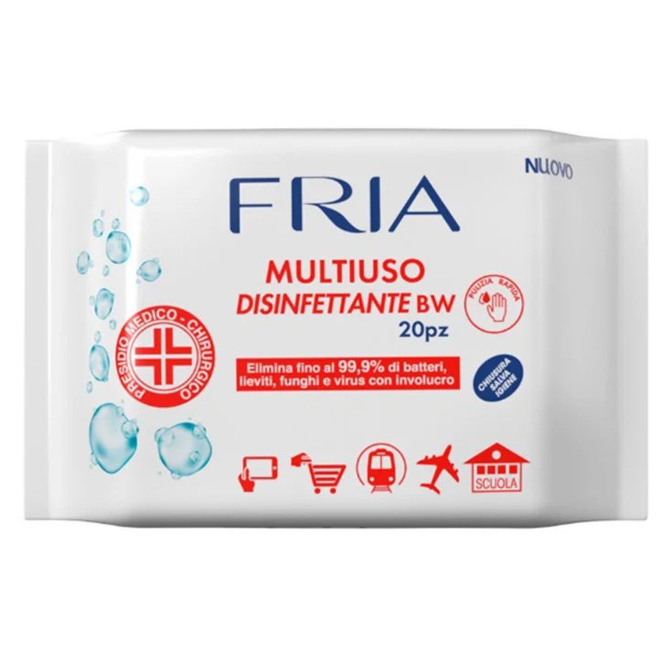 FRIA Salviette Disinfettanti&nbsp;Multiuso BW 20 Pezzi