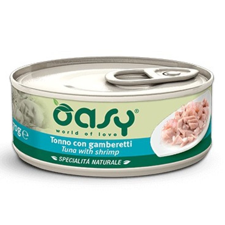 Tonno con Gamberetti Oasy Wet Cat 70g