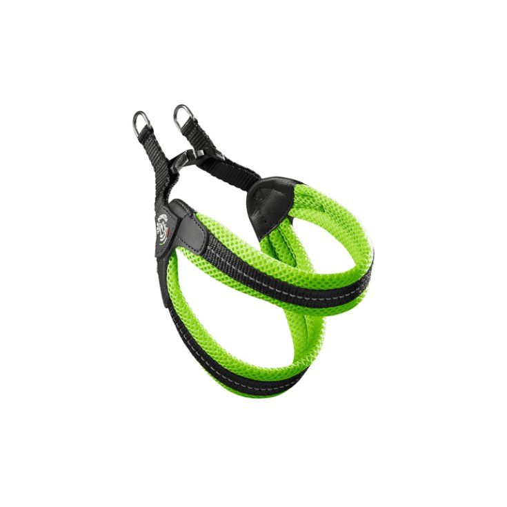 Pettorina Easy Fit Click Regolabile Verde Fluo 1 Tre Ponti 1 Pezzo