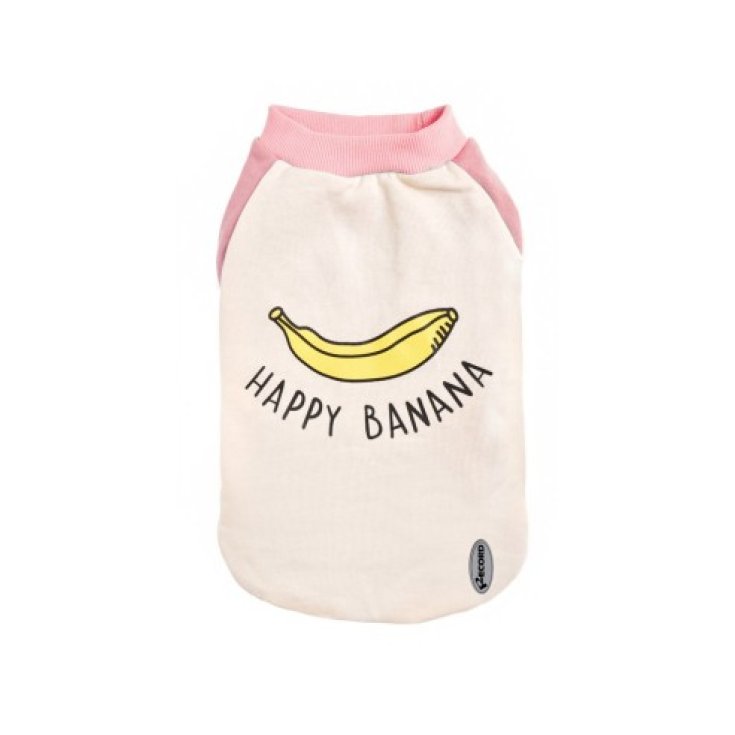 T-shirt Per Cani Happy Banana 3XS 20cm Record 1 Pezzo