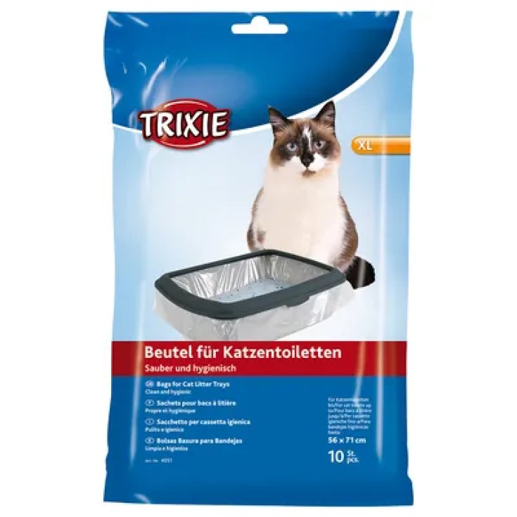 Sacchetti XL 56x71 Per Cassetta Igienica Trixie 10 Pezzi