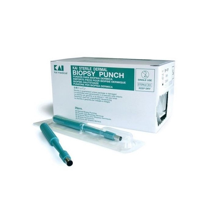 Ago Biopsia Punch 4mm KAI MEDICAL 20 Pezzi