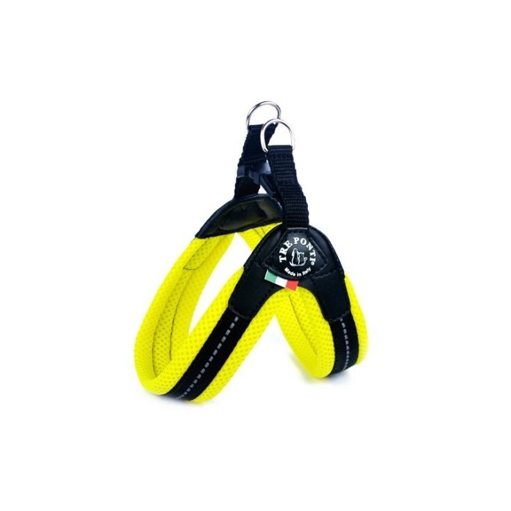 Pettorina Easy Fit Rete Giallo Fluo Tre Ponti Mis. 3,5