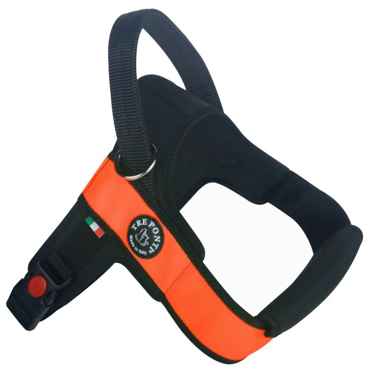 Pettorina per Cani Primo Plus Onyx Arancione Tg.L&nbsp;Tre Ponti