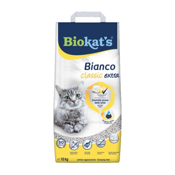 Biokat's&reg; Lettiera Bianco Classic Extra GIMBORN 10Kg