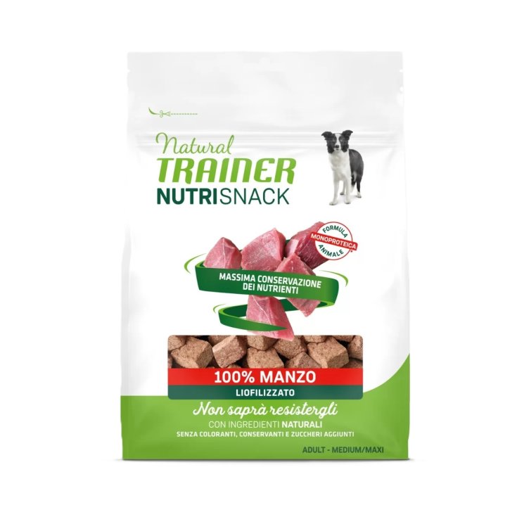 NutriSnack Manzo Liofilizzato Natural Trainer 50g