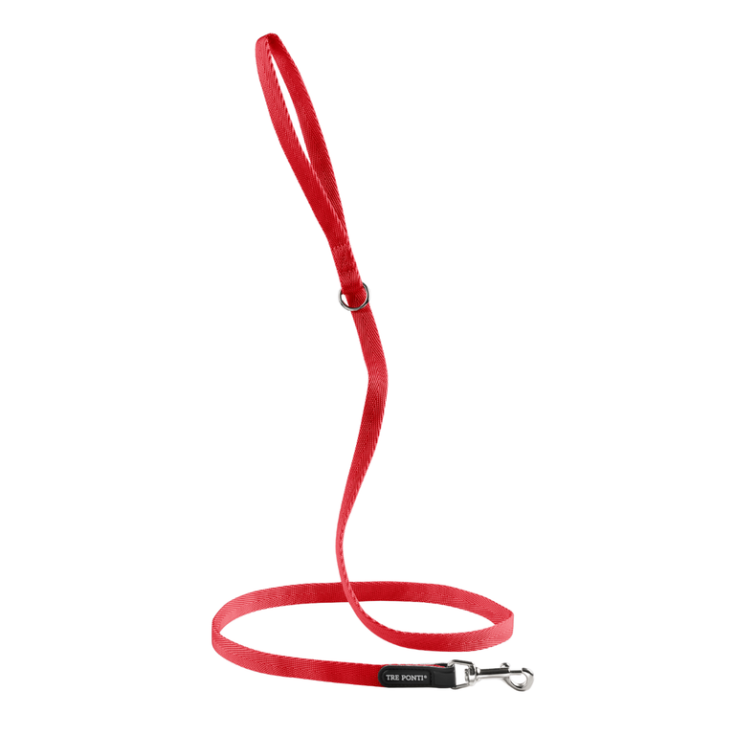 Guinzaglio Classico TrePonti 130cm Rosso