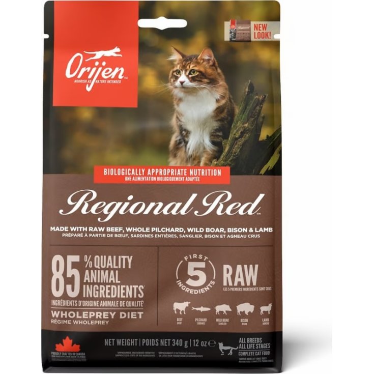 Regional Red Senza Cereali per Gatti&nbsp;Orijen 1,8Kg