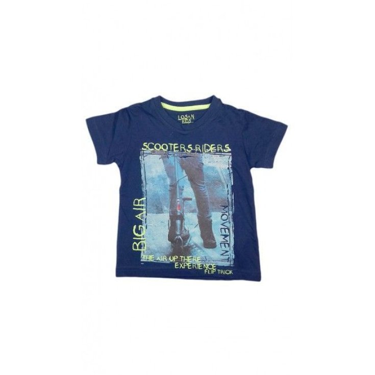Losan M1628 T-Shirt Blu Bimbo BabyDistrbution 1 Pezzo