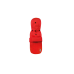 Cappottino impermeabile cani Brumy Record L 45cm Rosso