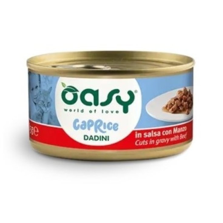 Dadini con Manzo Caprice Oasy Cat 85g