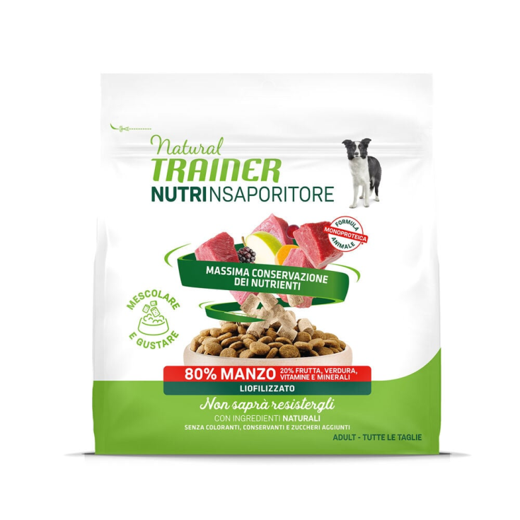 NutrInsaporitore con Manzo&nbsp;Natural Trainer 120g