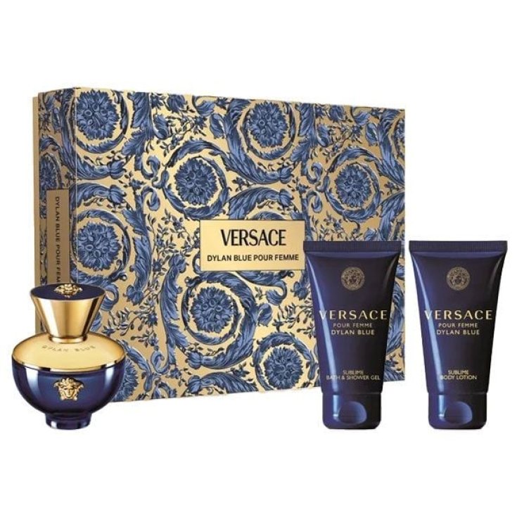 Kit Dylan Blue Donna EDP50+SG50+BL50 Versace