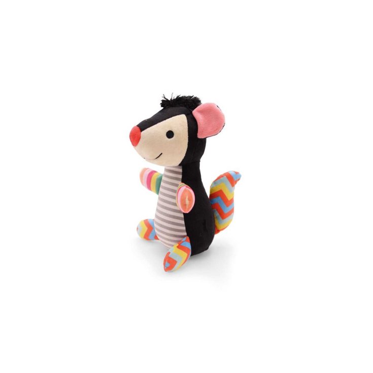 Arlecchini Peluche Per Cani Con Squeaker Puzzola Record 1 Pezzo