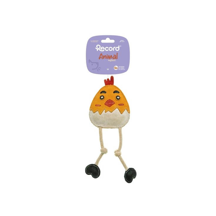 Animal Instinct Pulcino Giallo Giochi per Cani Record
