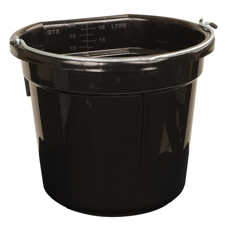 Secchio da Parete Nero Umbira Equitazione