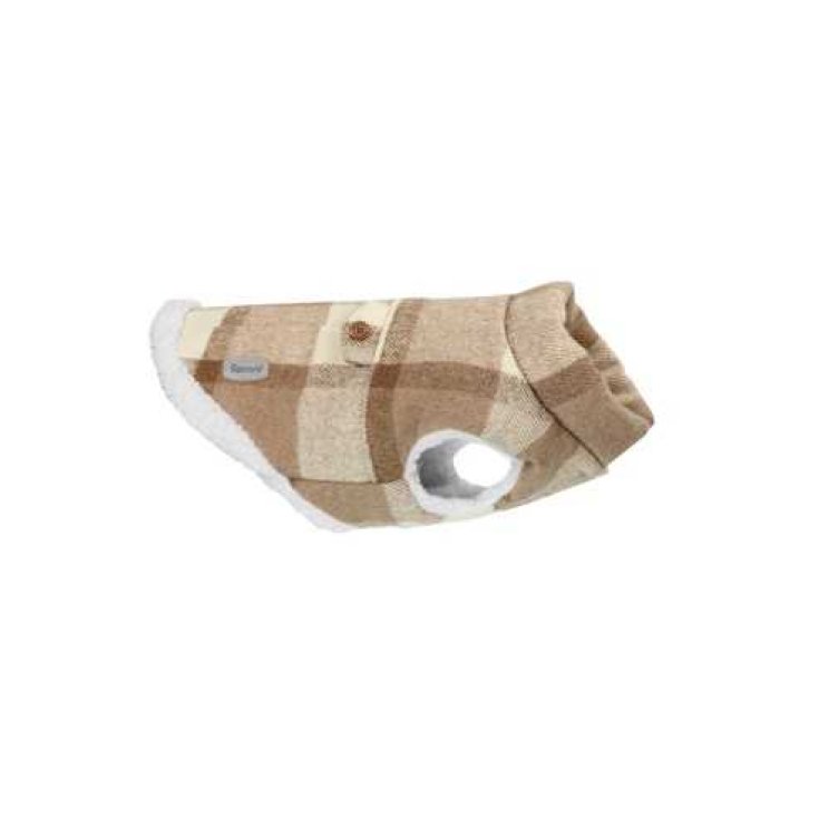 Scottish Cappottino Per Cani Marrone Beige Record 1 Pezzo