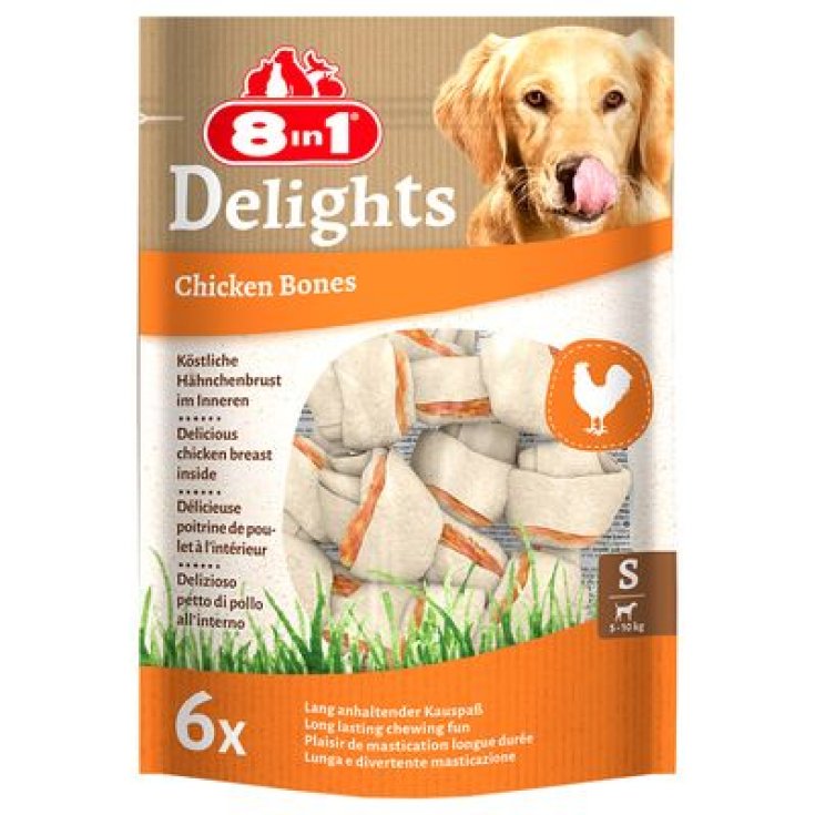 Delights Ossi Pollo S 8in1 6 Pezzi