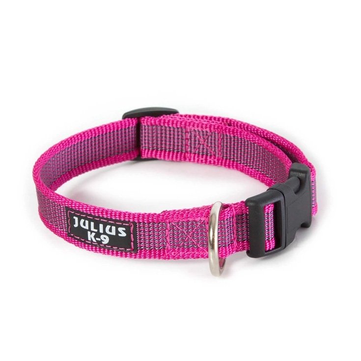 Collare Rosa S 2cm 27-42cm Julius K9