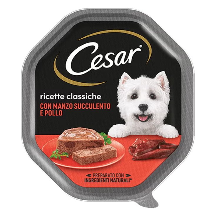 Ricette Classiche Manzo e Pollo Cesar&reg; 150g