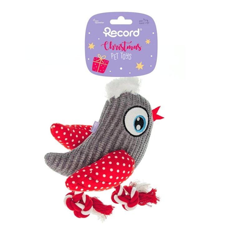 Caldo Natale Peluche Uccellino Record&reg;