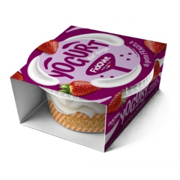 Yogurt Fragola Fidovet 25g