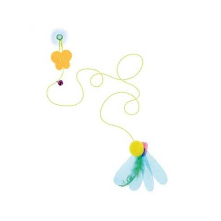 Spring Grillo Blu&nbsp;Gioco per Gatti Record
