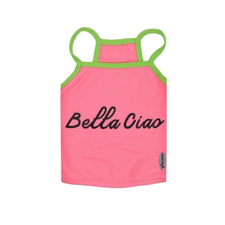 Canotta Bella Ciao Rosa, Verde M Record&reg;