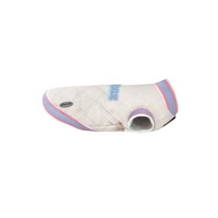Cappottino Per Cani College Beige Lilla 3XS Record 1 Pezzo