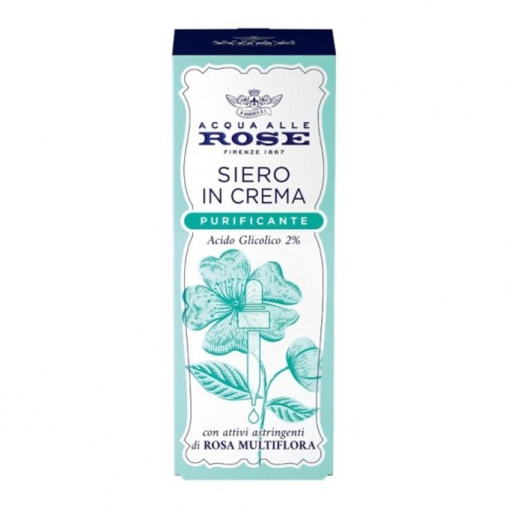 Acqua Alle Rose Siero In Crema Purificante Manetti & Co 30ml