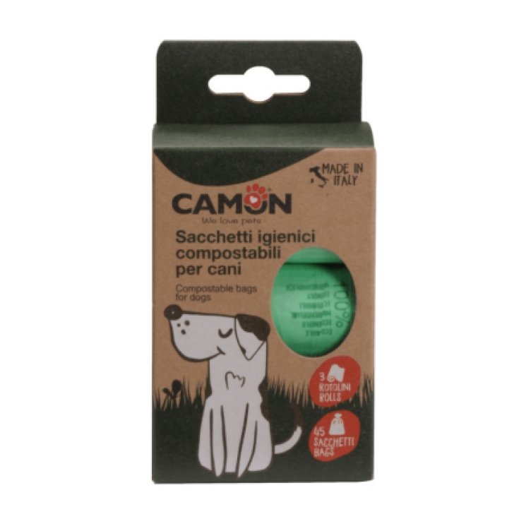 Sacchetti Igienici Compostabili per Cani&nbsp;Camon 3x15
