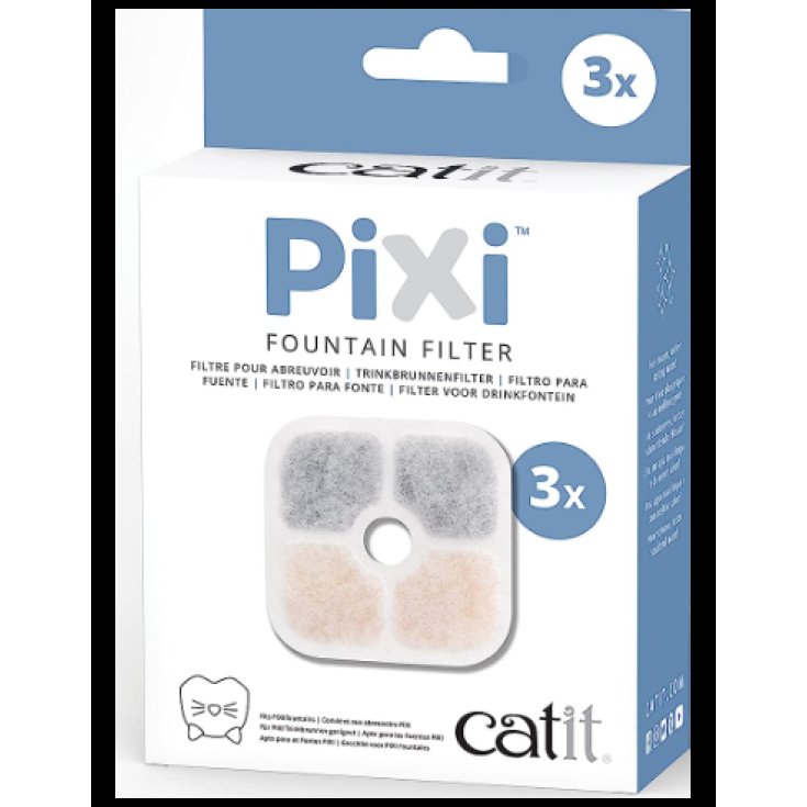 Pixi Ricambio Filtri CatIt 3 Pezzi