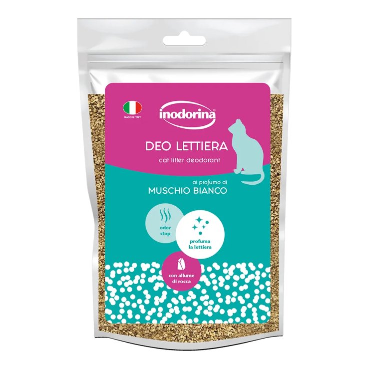 Deo Lettiera Muschio Bianco Inodorina 320g