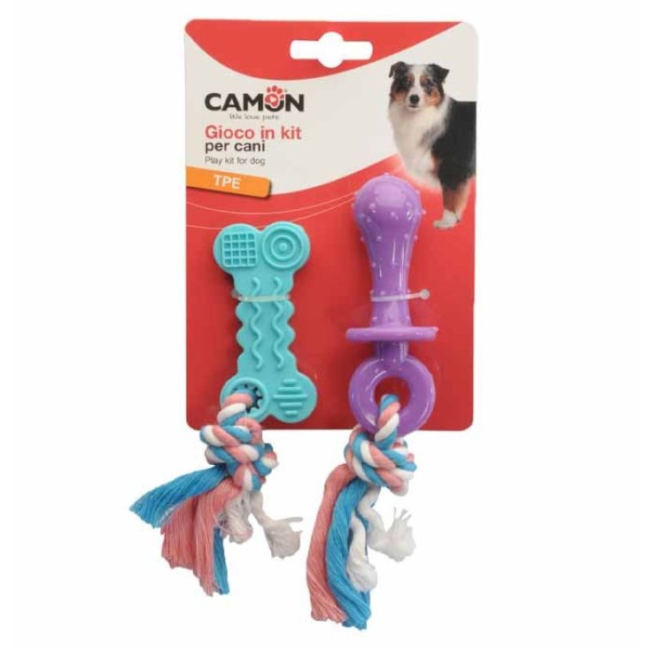 Ciuccio e Osso in TPS con Corda Giochi per Cani&nbsp;