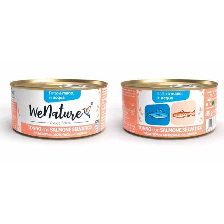 Tonno Con Salmone Selvatico In Acqua Wenature&reg; 85g