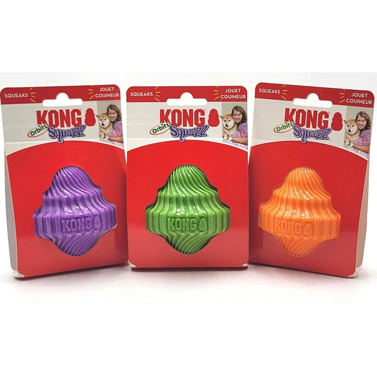 Squeeze Orbitz Spin Top Tg.S/M KONG Colori Assortiti