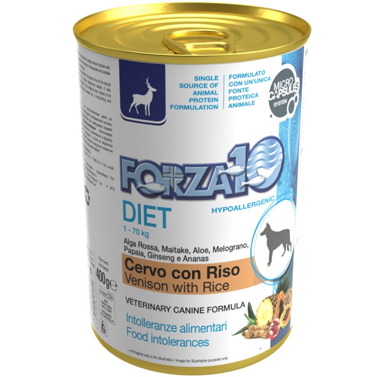 Diet Cervo Con Riso Forza 10 400g