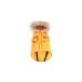 Cappottino per cani Polar Record 3XL - Lunghezza dorso 60cm Giallo